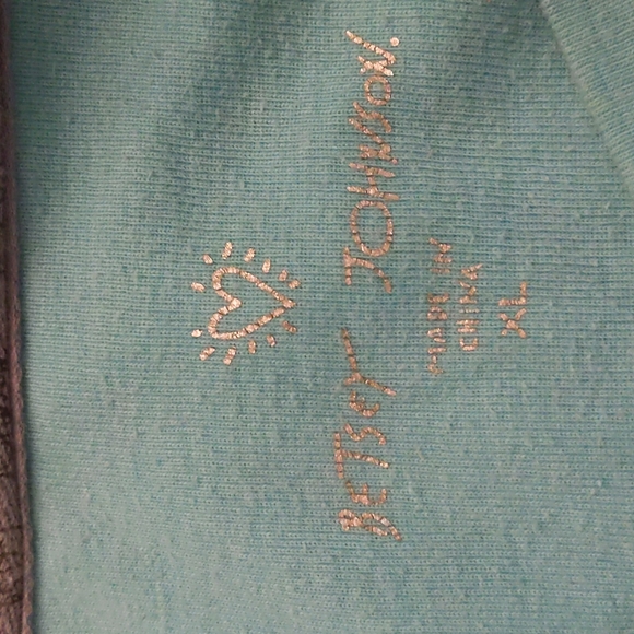 ✔️Betsey Johnson XL Warm Blue Snowflake Pajama Set - Picture 9 of 10